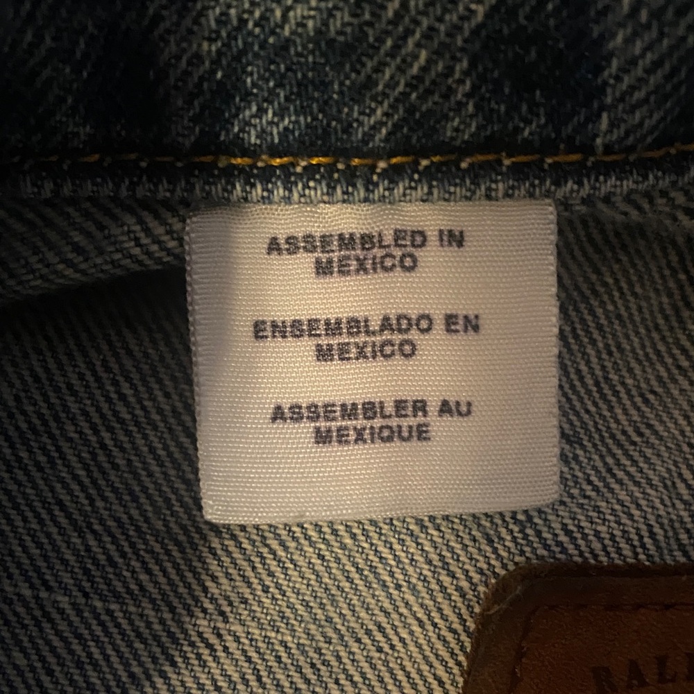 Ralph Lauren Classic Blue Denim Jacket - Picture 3 of 7